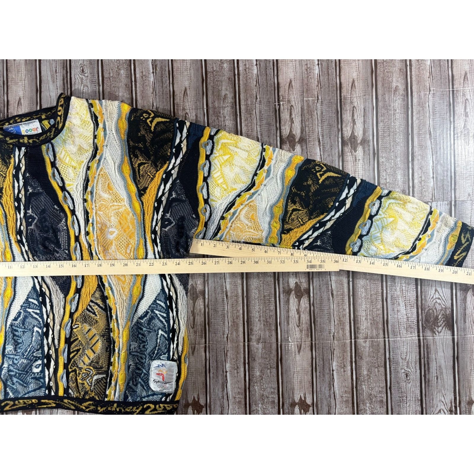 Coogi Coogi Sydney 2000 Olympics The Millennium Collection Sweater Size US L / EU 52-54 / 3 - 7 Thumbnail