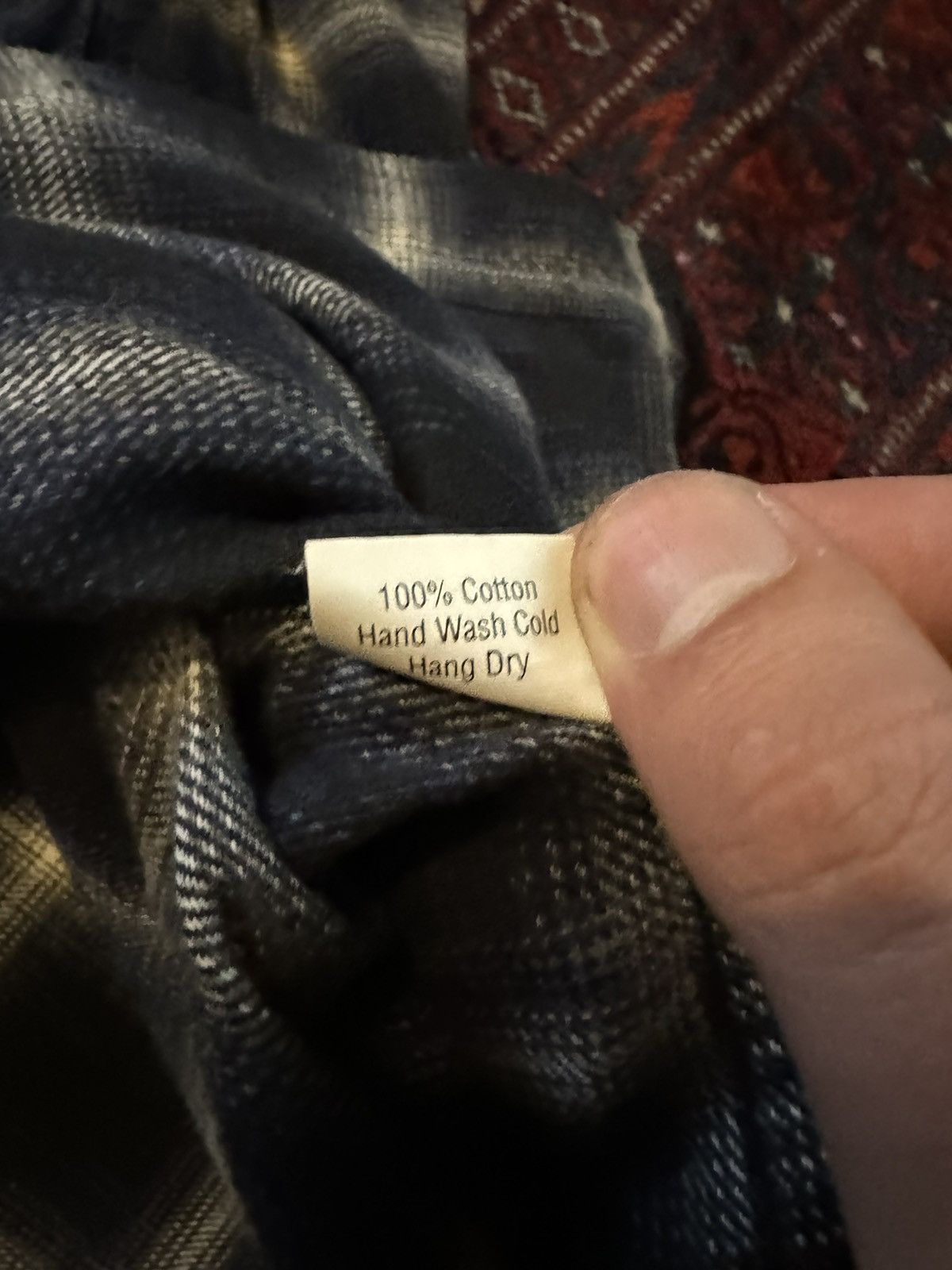 3sixteen 3sixteen shadow plaid cotton button down USA Size US XL / EU 56 / 4 - 4 Thumbnail