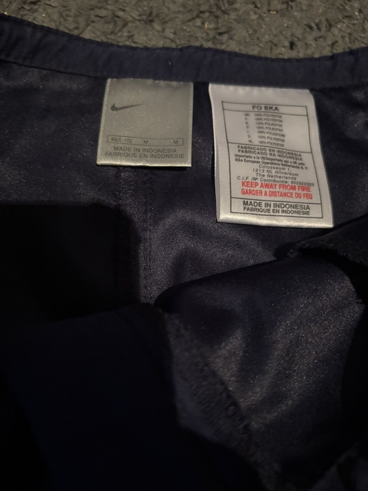 Nike × Vintage Vintage Nike Track Pants Y2K Baggy Drill Joggers Nylon Size US 34 / EU 50 - 4 Thumbnail
