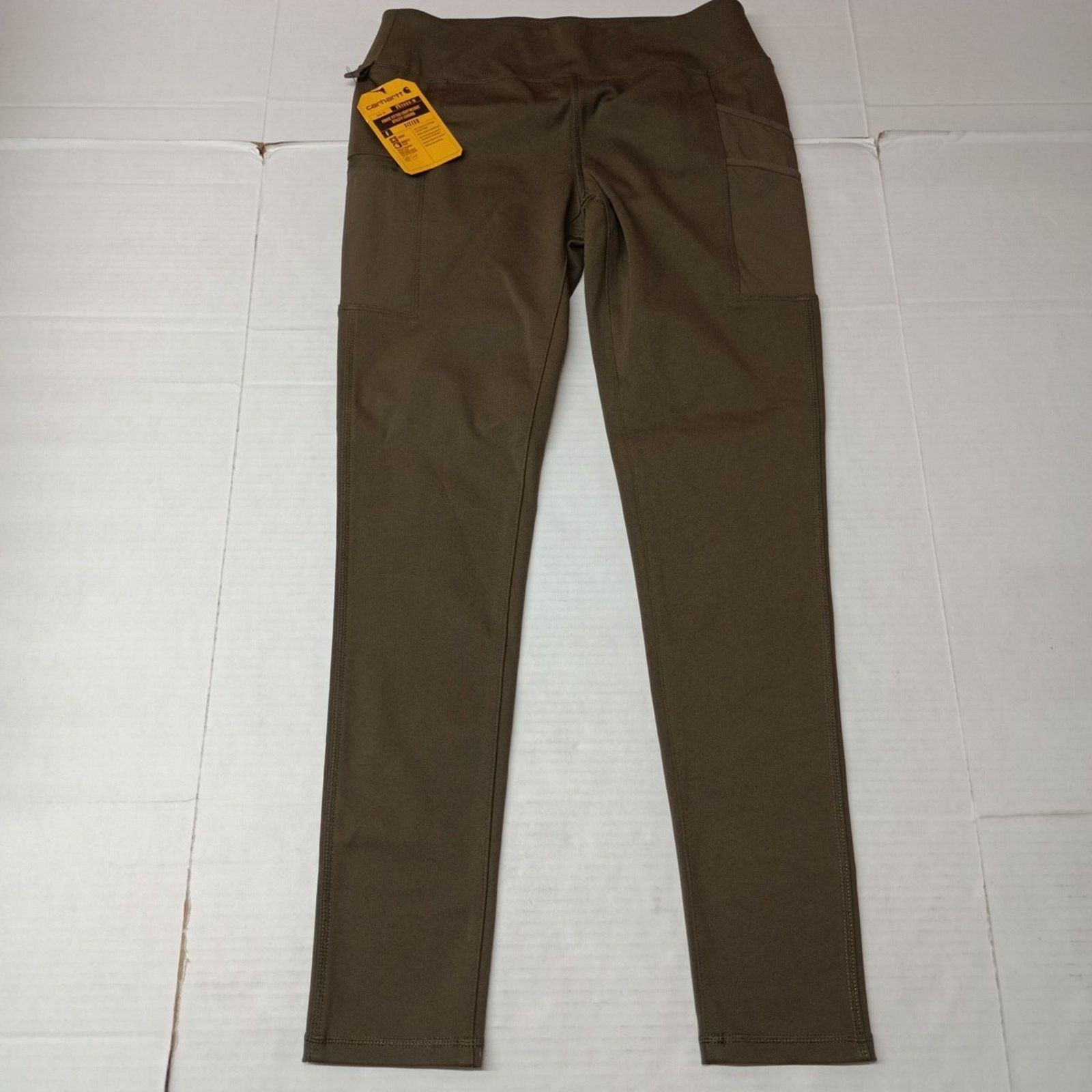 Carhartt Carhartt Women's Leggings Force Fitted Utility Size MT Green Size 30" / US 8 / IT 44 - 1 Thumbnail