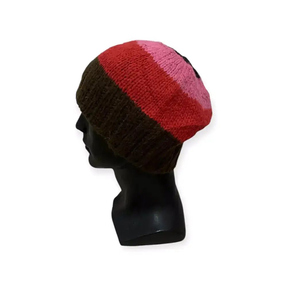 Stussy Vintage Stussy Stripe Design Beanie Hat Size ONE SIZE - 1 Thumbnail