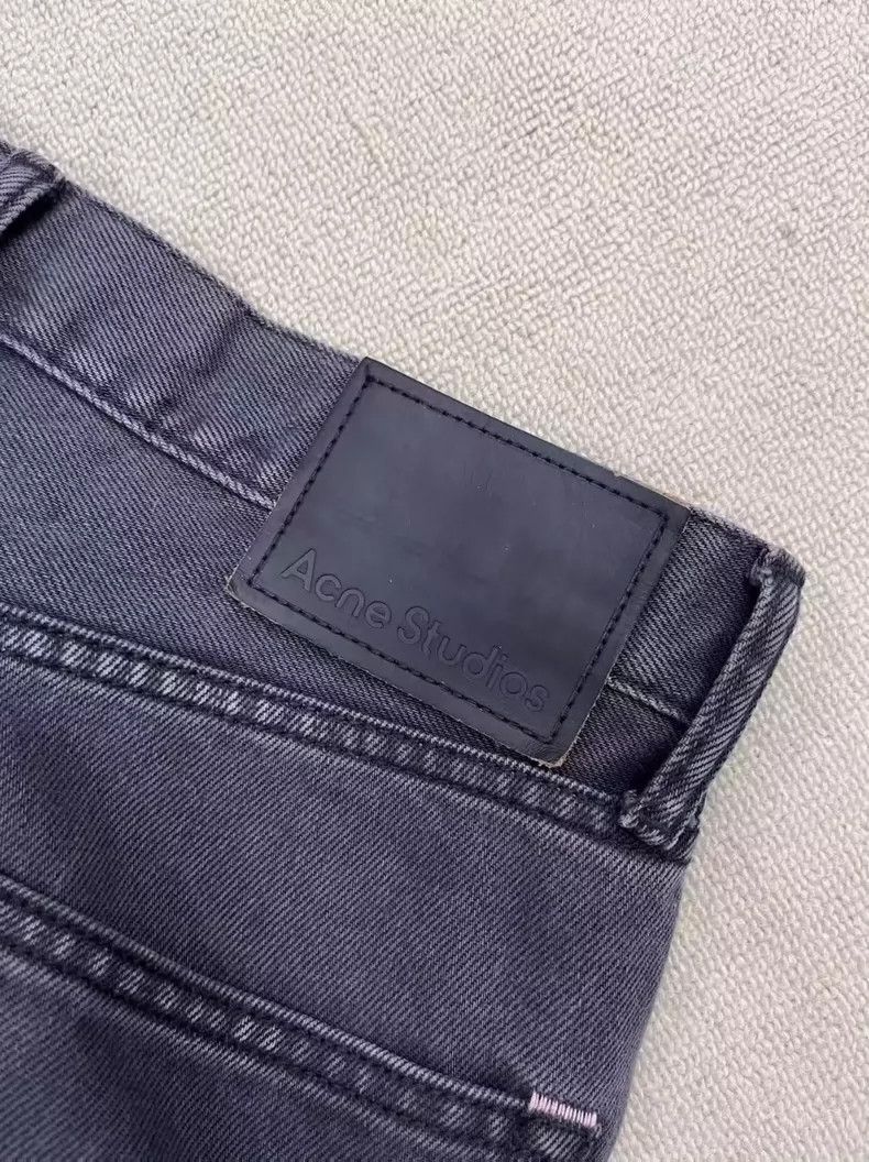 Acne Studios Acne Studios Dark grey aged and faded mid-waisted slightly Size US 30 / EU 46 - 3 Thumbnail