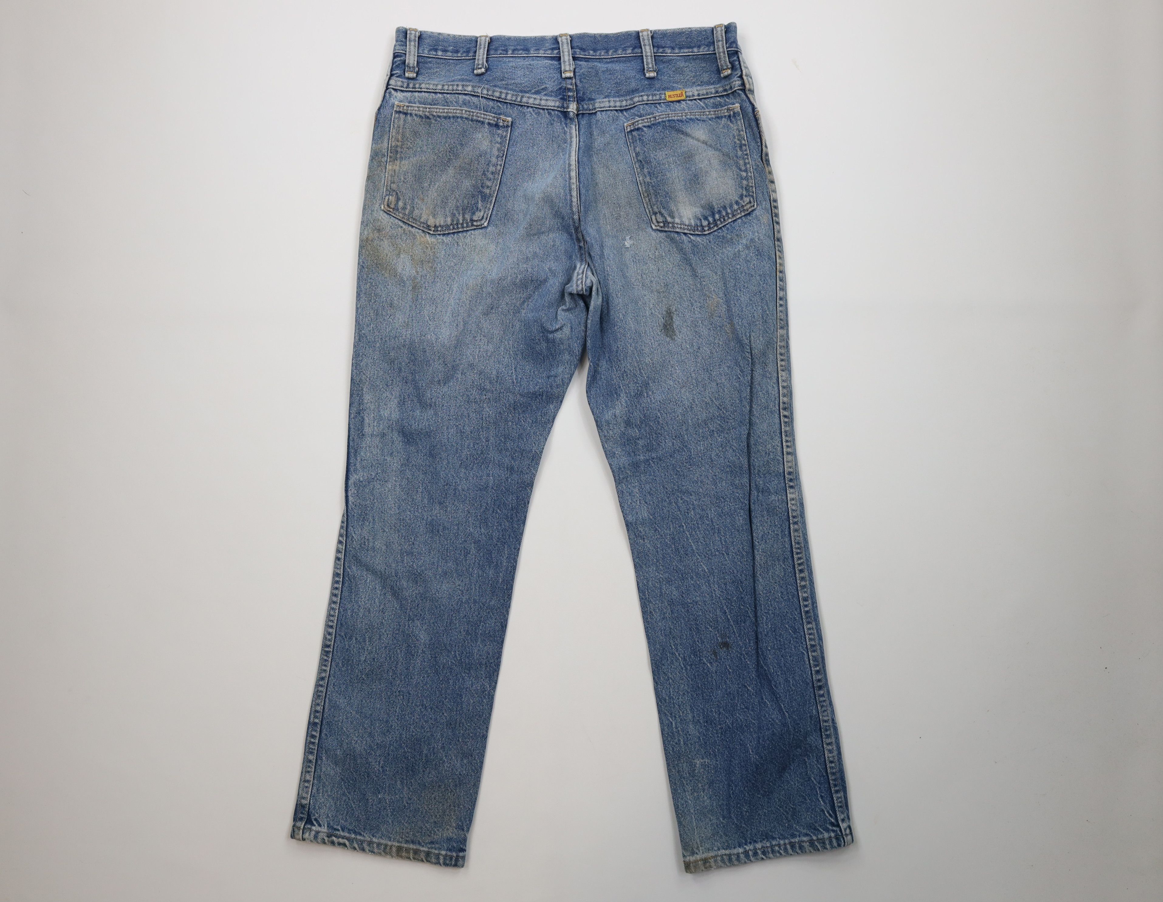 Vintage Vintage 80s 90s Streetwear Straight Leg Denim Jeans USA Size US 34 / EU 50 - 10 Thumbnail
