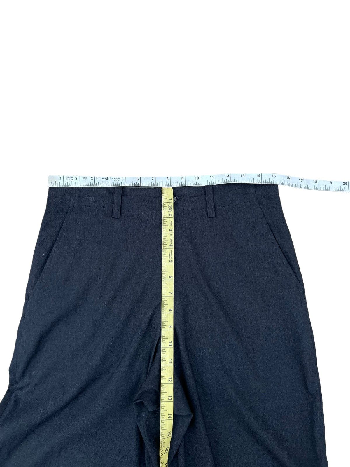 Yohji Yamamoto Vintage Yohji Yamamoto A.A.R Durban Stretch Wide Leg Trouser Size US 30 / EU 46 - 2 Thumbnail