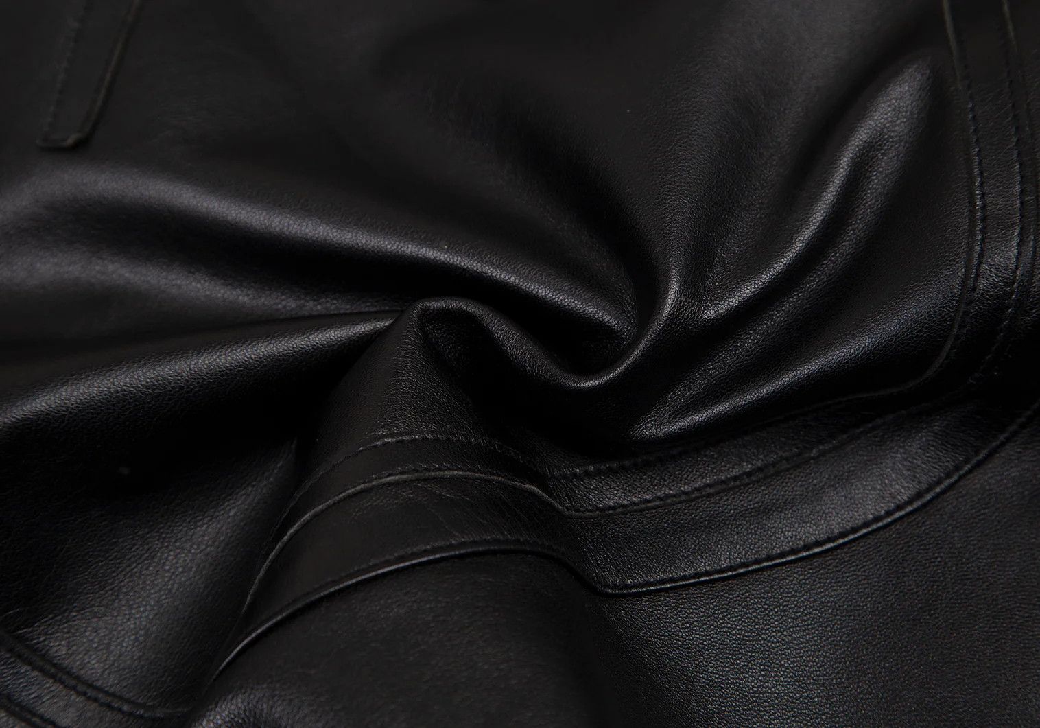 Jean Paul Gaultier Patch Design Lamb Leather Single Rider Jacket Black Size 48 Size US M / EU 48-50 / 2 - 18 Thumbnail