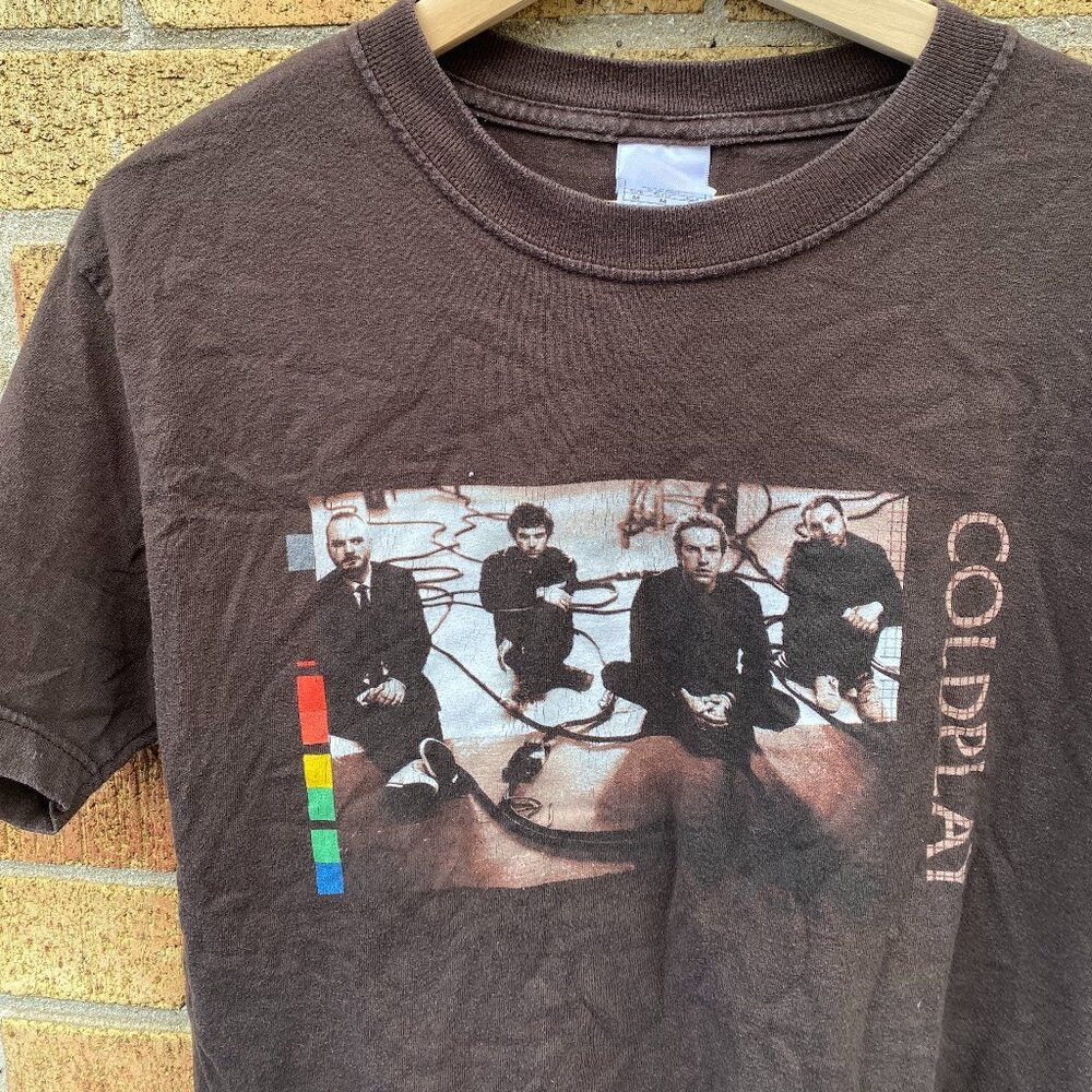 Vintage Vintage ColdPlay Band T Shirt Medium Diamond Star Tag Size US M / EU 48-50 / 2 - 3 Thumbnail