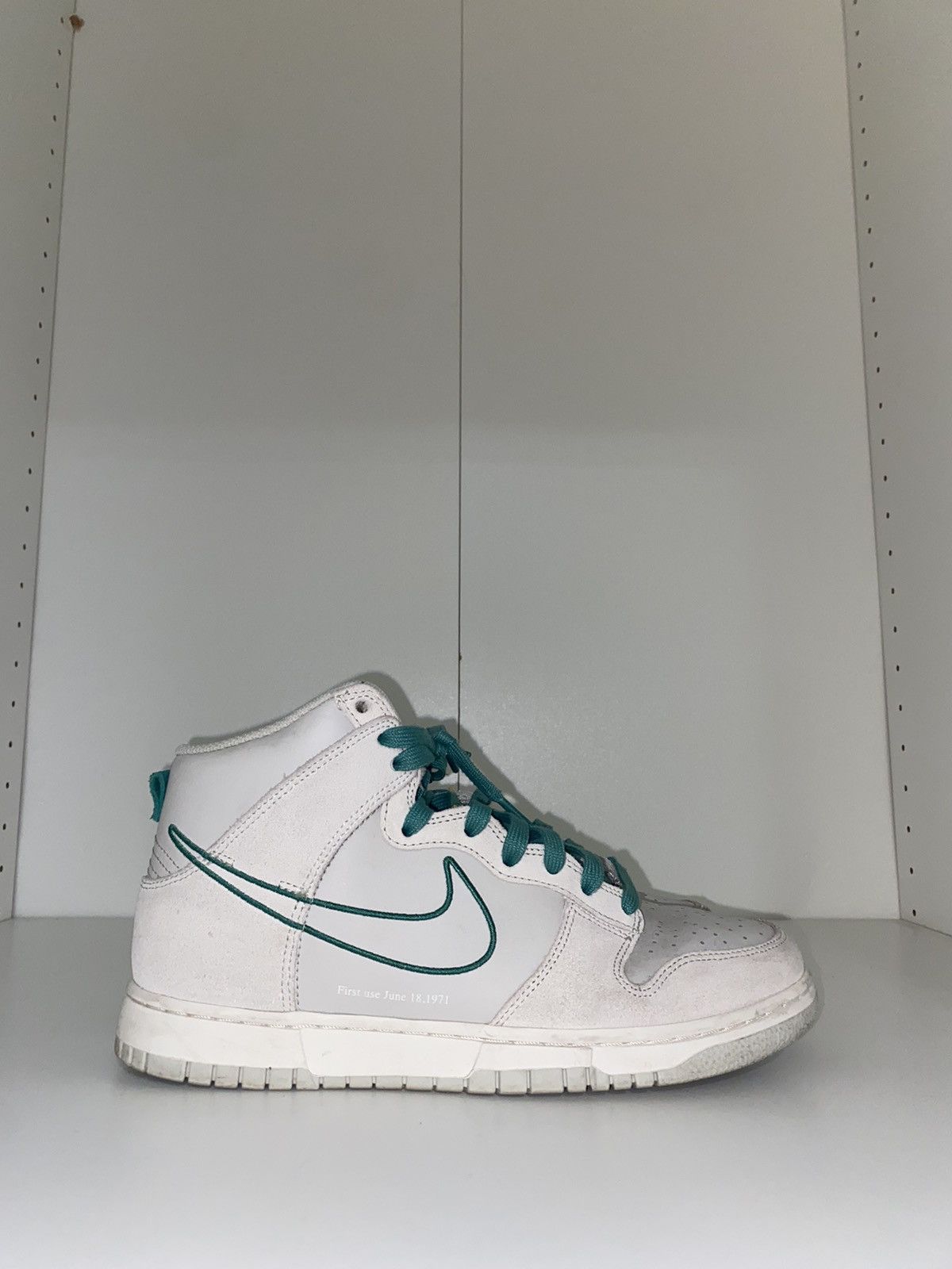 dunk high se first use green