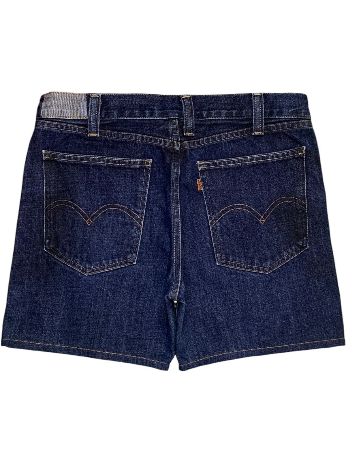 Levi's × Levi's Vintage Clothing Vintage 90s Levis Orange Tab Big E Blue Denim Shorts Size 30" / US 8 / IT 44 - 2 Thumbnail