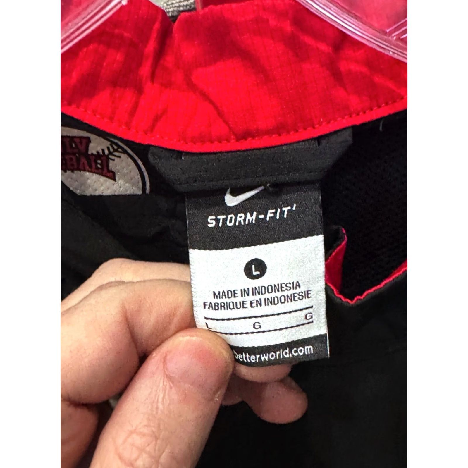Nike Nike UNLV Baseball Chambers Windbreaker SWEATER Large L Shirt Mens Size US L / EU 52-54 / 3 - 6 Thumbnail