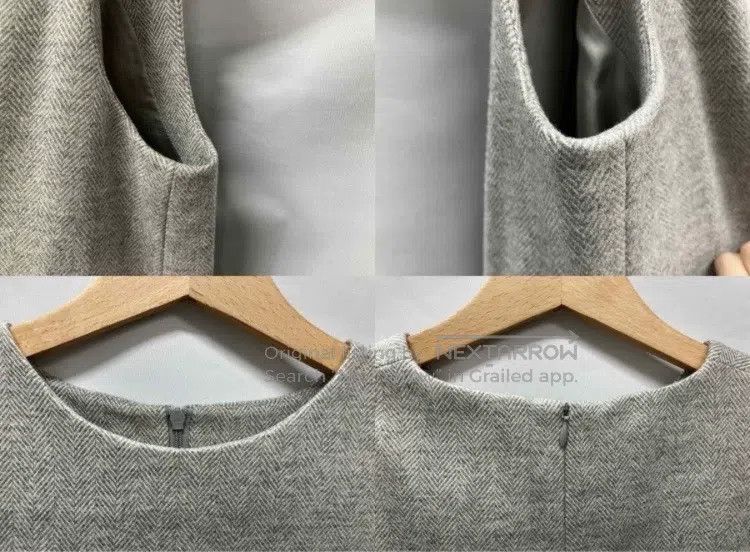 Hermes Hermes Cashmere sleeveless dress Size XS / US 0-2 / IT 36-38 - 4 Thumbnail