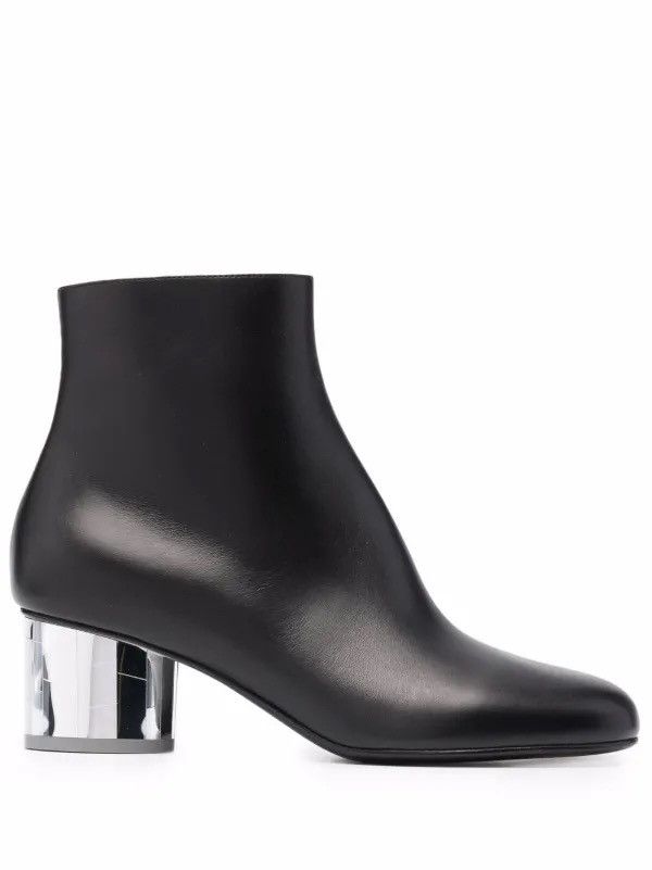 Salvatore Ferragamo Salvatore Ferragamo Florrie block-heel ankle boots Size US 11 / IT 41 - 11 Thumbnail