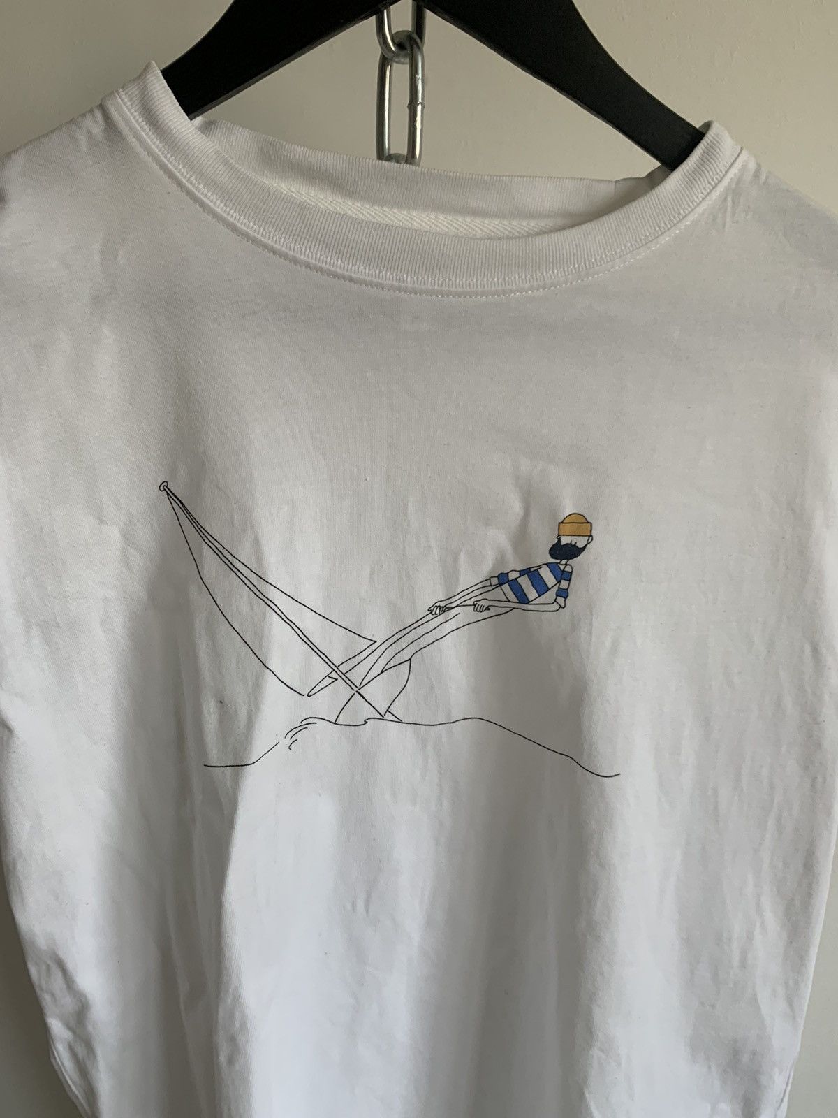 Norse Projects Norse Projects x Daniel Frost Hanging T Shirt White Size US M / EU 48-50 / 2 - 2 Thumbnail