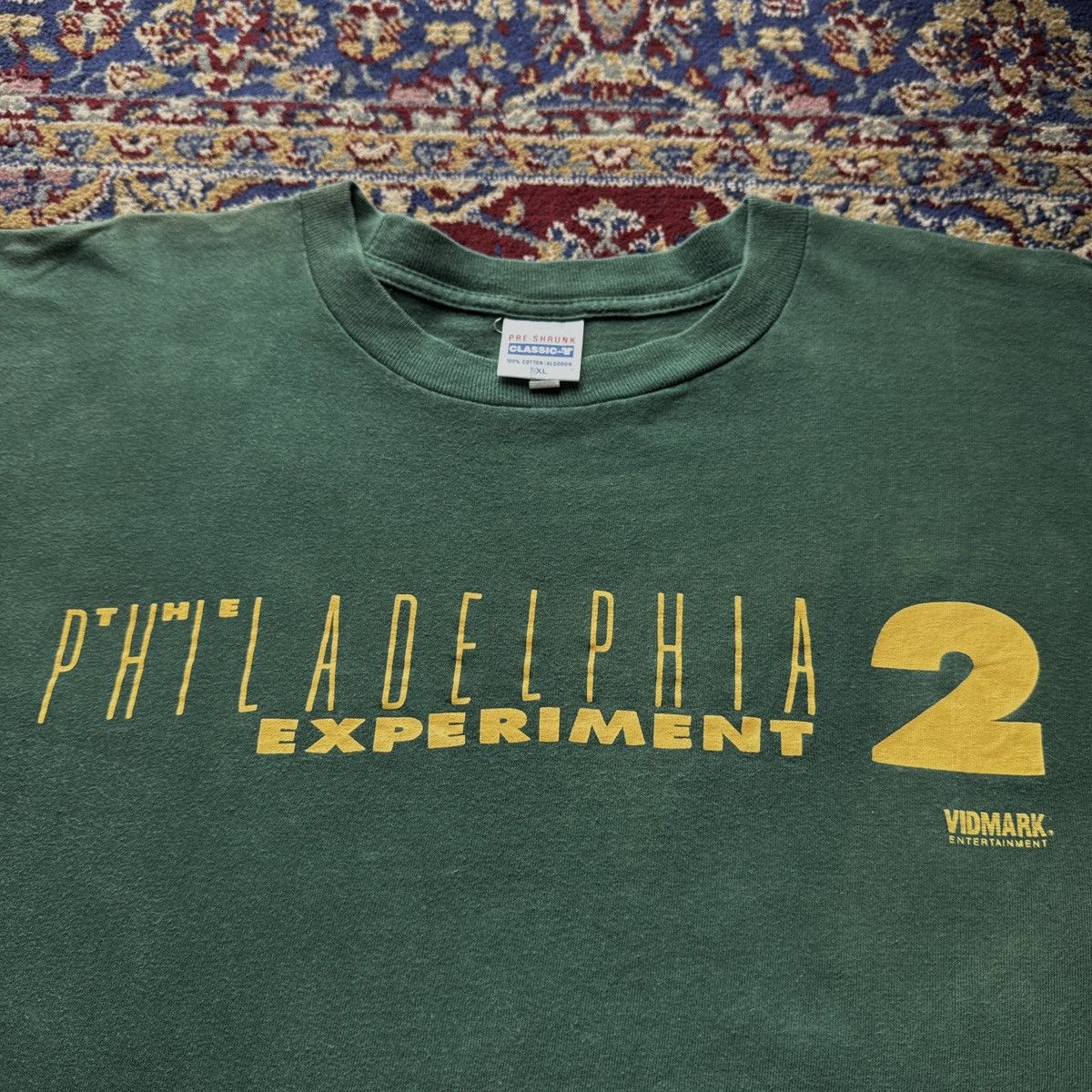 Vintage 1993 Philadelphia Experiment 2 movie film promo tee 90s Size US XL / EU 56 / 4 - 1 Thumbnail