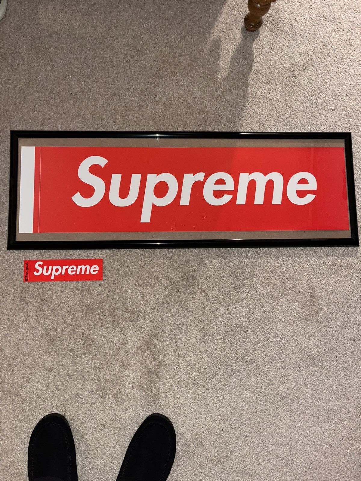 Supreme Supreme Oversized Big Box Logo Sticker Friends And Family Size ONE SIZE - 3 Thumbnail