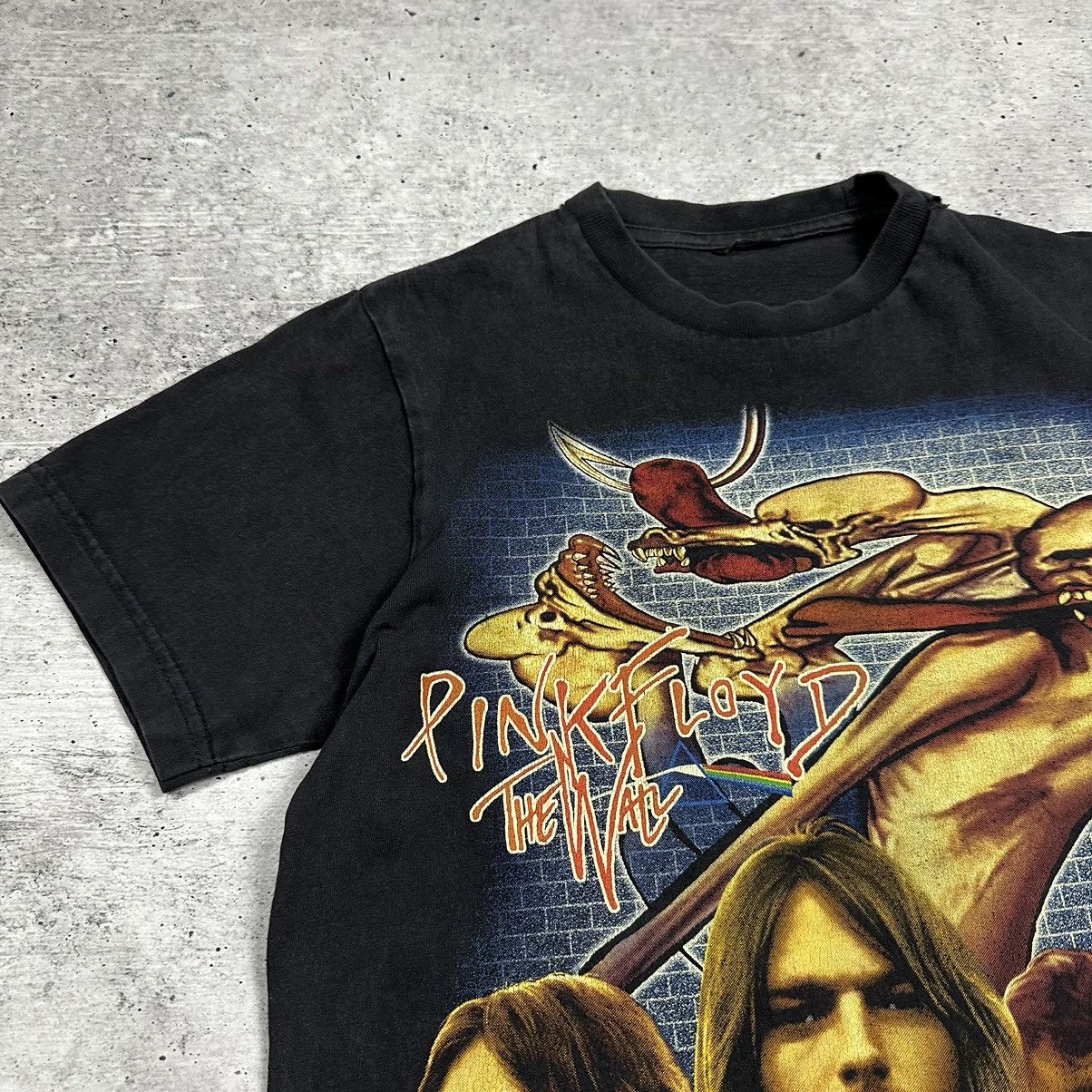 Pink Floyd Vintage 90’s Pink Floyd The Wall Avantgarde T-shirt Black Size US XS / EU 42 / 0 - 2 Thumbnail
