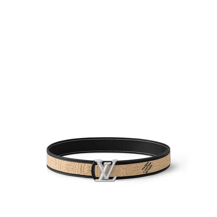 Louis Vuitton LV Dimension Raffia 40MM Reversible Belt 90cm Size ONE SIZE - 1 Thumbnail