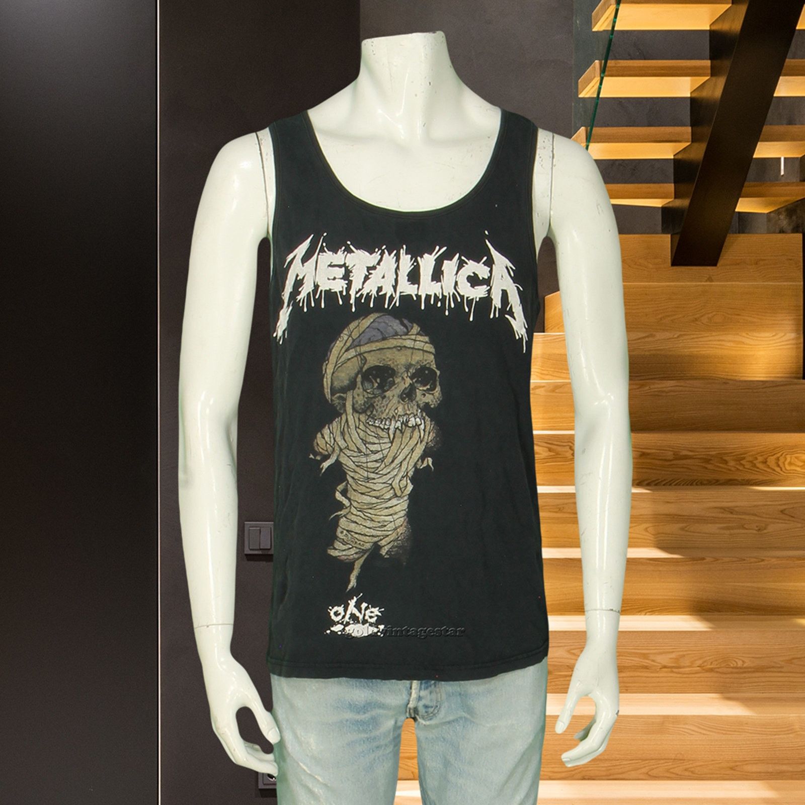 Other Y2K Vintage Metallica One Pushead Band T Shirt Tee M Size US M / EU 48-50 / 2 - 1 Thumbnail