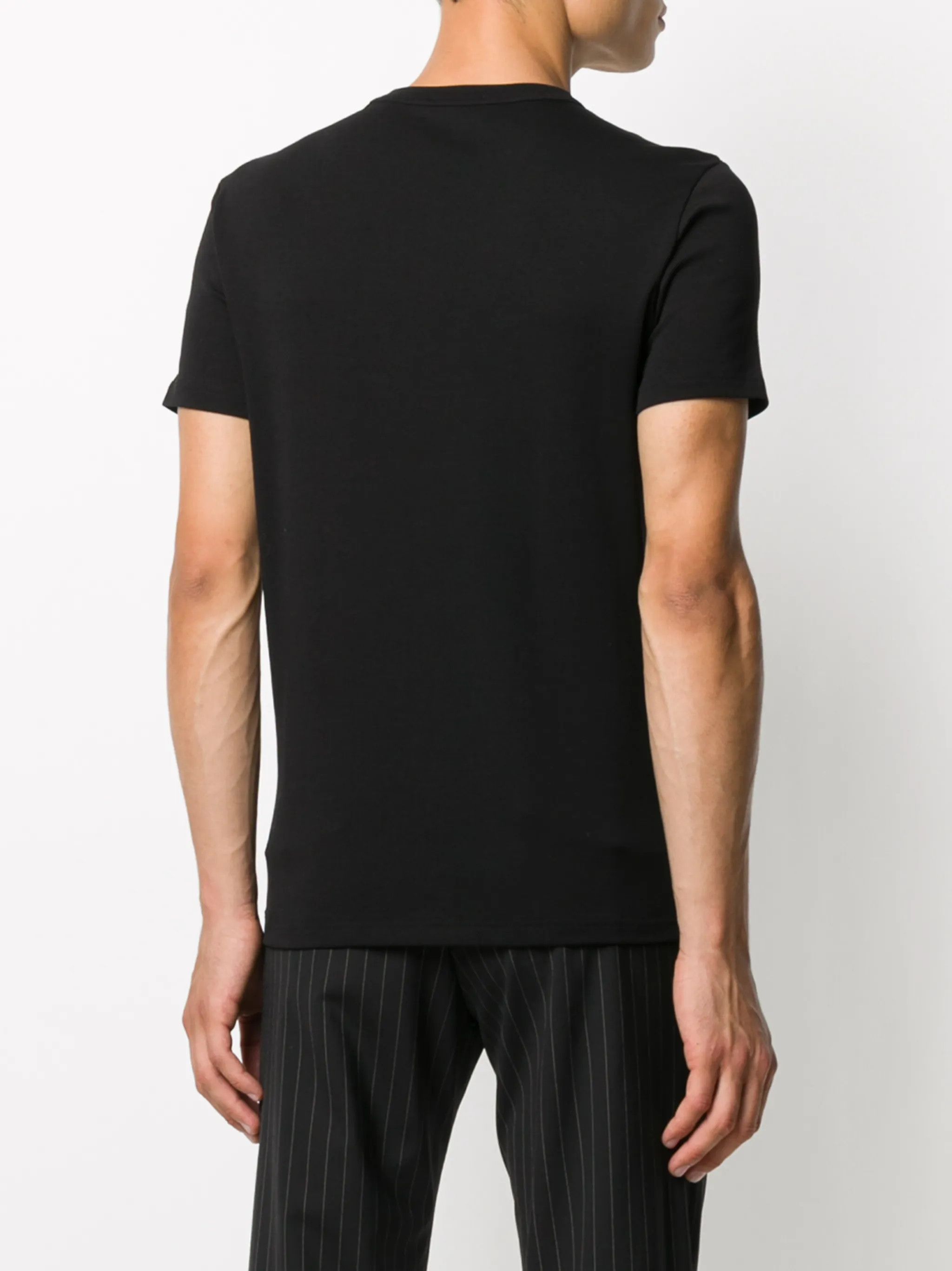 Tom Ford o1s22i1n0125 Cotton T-Shirt in Black Size US S / EU 44-46 / 1 - 4 Thumbnail