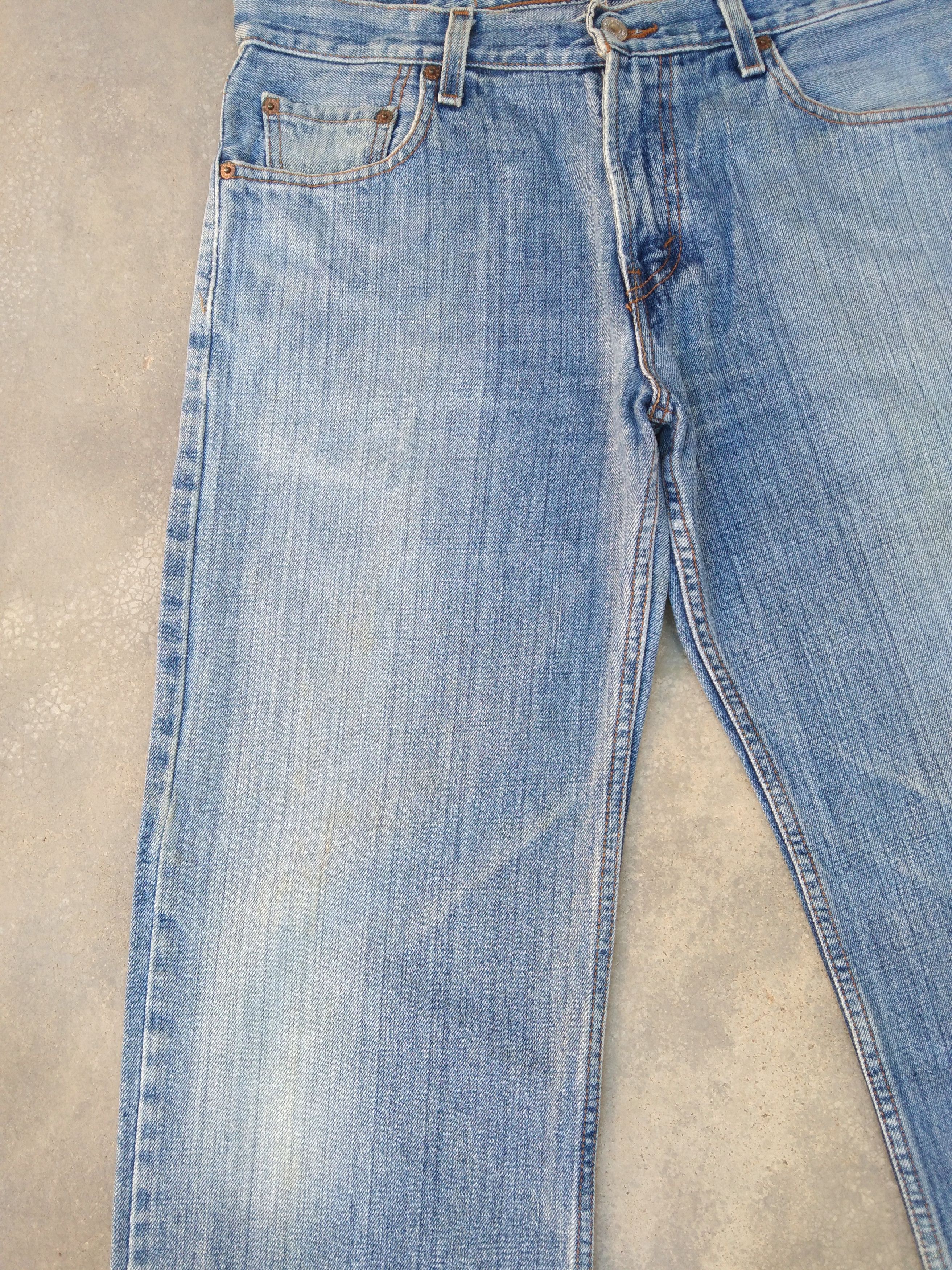 Levi's Vintage Levi's Jeans 529 Straight Leg Blue Wash Denim 32x32 Size US 32 / EU 48 - 5 Thumbnail