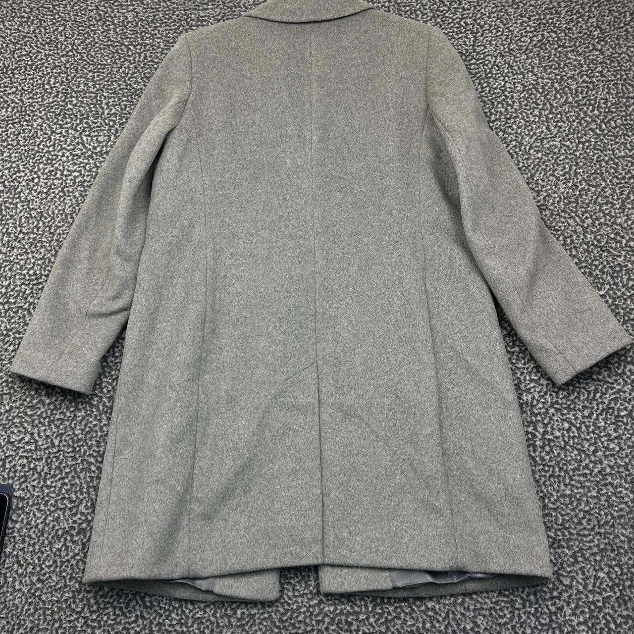 Lauren Ralph Lauren Lauren Ralph Lauren Reefer Coat Women 12 Gray 3-Button Wool Size XL / US 12-14 / IT 48-50 - 2 Thumbnail