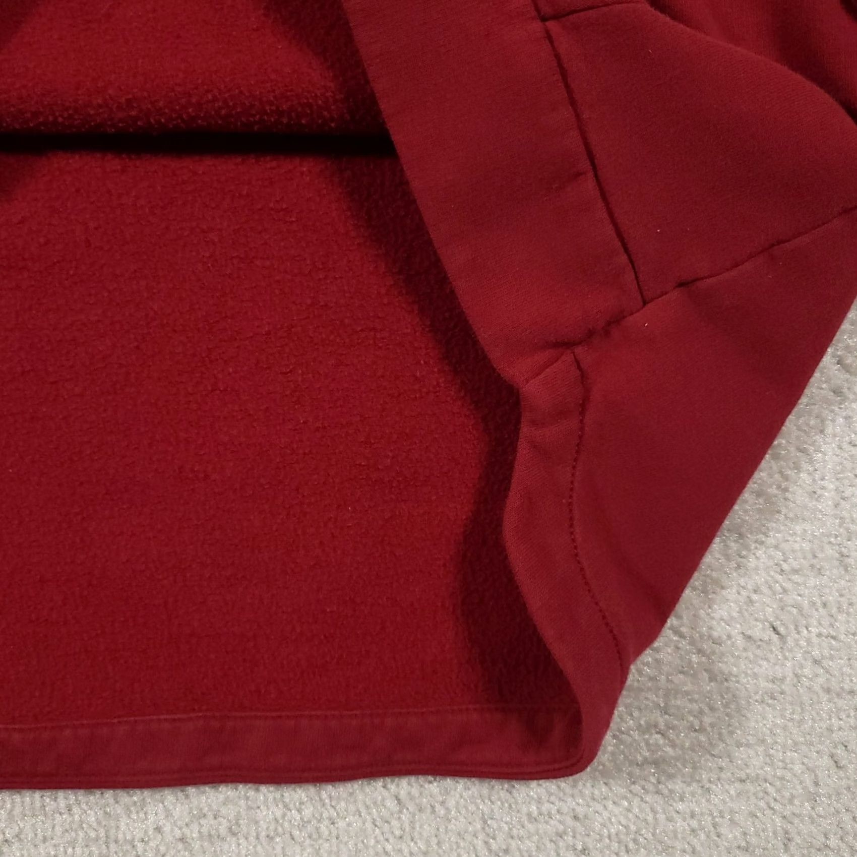 Adidas Adidas Hoodie Athletic Fleece Women's M Colorblock Maroon Kangaroo Pocket Size M / US 6-8 / IT 42-44 - 6 Thumbnail