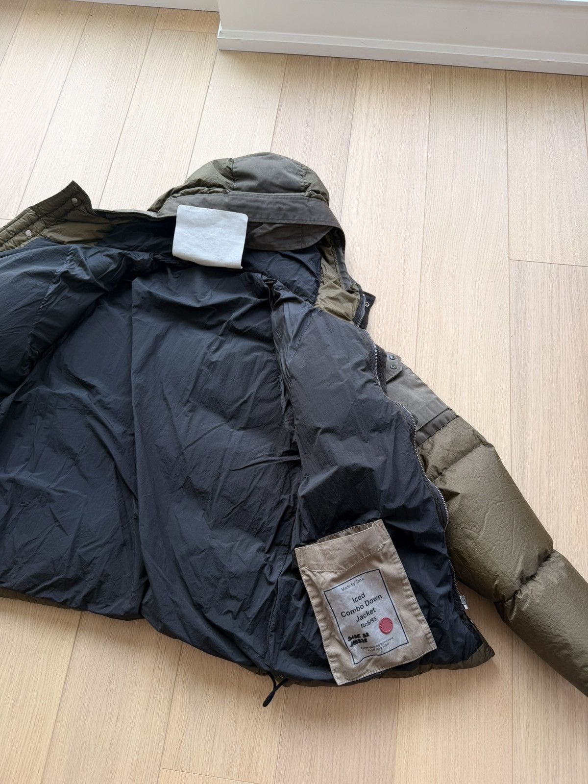 Ten C Ten C Iced Combo Down Jacket Olive 52/XL Size US XL / EU 56 / 4 - 17 Thumbnail