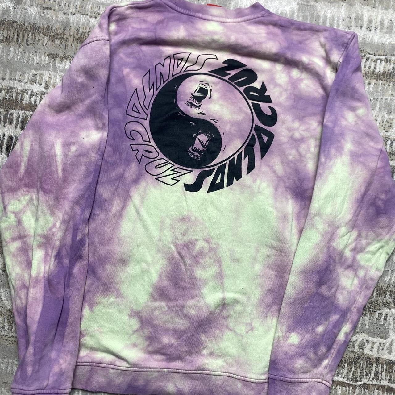 Santa Cruz Skateboards 00s Skater Santa Cruz Tie-dye Sweatshirt Multi S Size US S / EU 44-46 / 1 - 3 Thumbnail