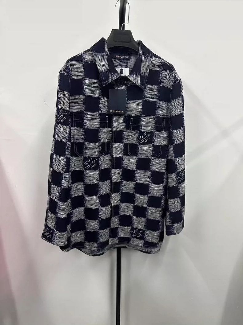 Louis Vuitton louis vuitton check print long sleeve jacket-dmc Size US L / EU 52-54 / 3 - 1 Thumbnail