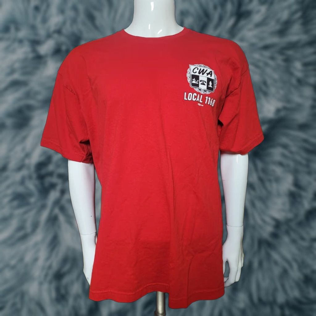 Vintage CWA RN Nursing Medical Labor Union Pride T Shirt XL Local 1168 Amherst NY Nice Size US XL / EU 56 / 4 - 1 Thumbnail