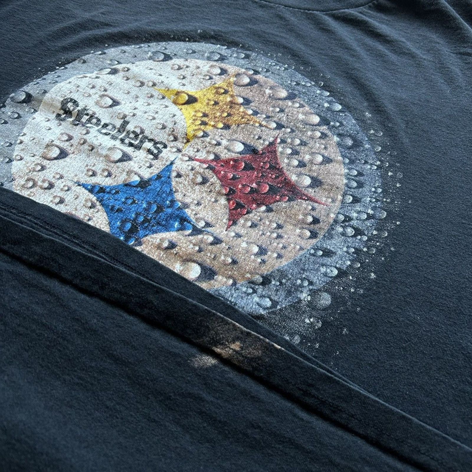 NFL Vintage 90s Pittsburgh Steelers NFL T Shirt 2XL Sun Faded Size US XXL / EU 58 / 5 - 5 Thumbnail