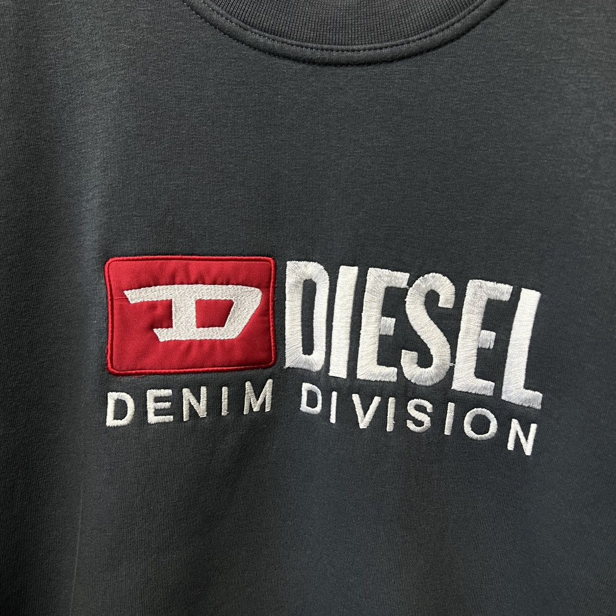 Diesel Diesel Vintage sweatshirt Y2k big logo Size US L / EU 52-54 / 3 - 3 Thumbnail