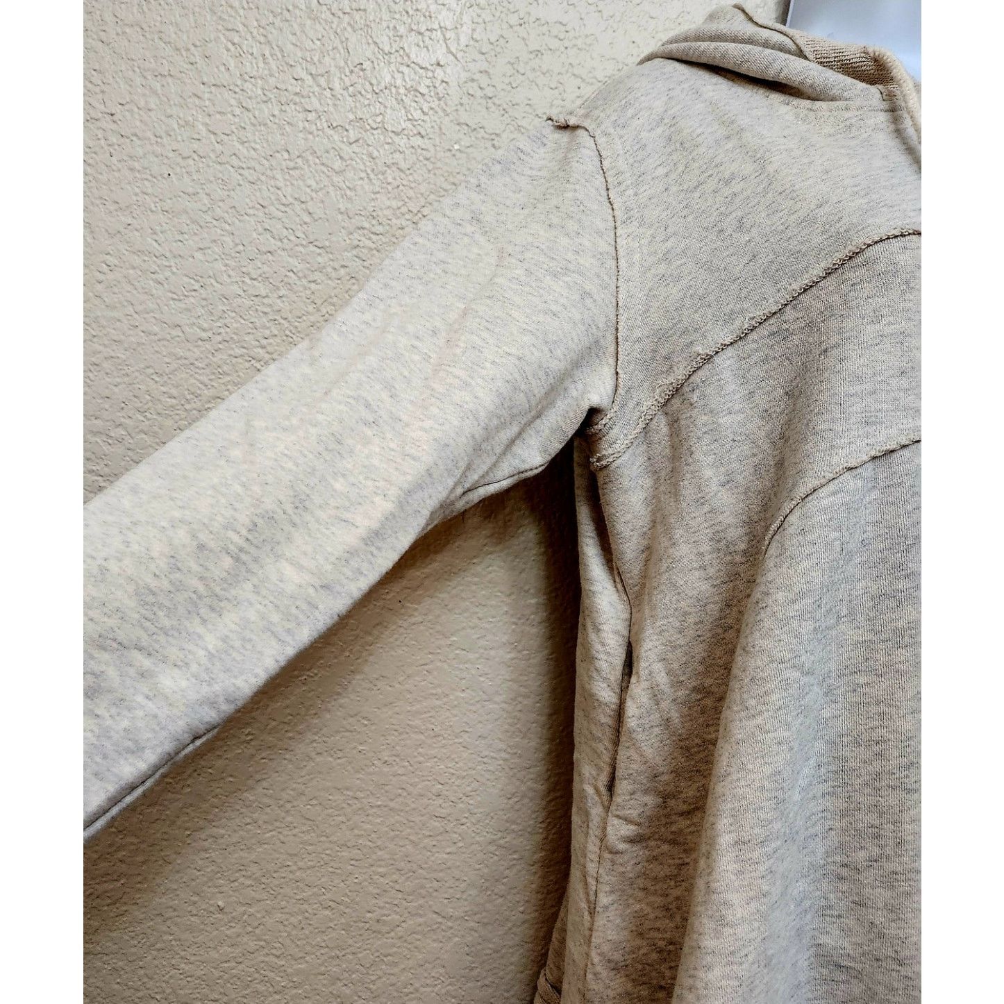 Other Easel Light Gray Full Zip Hooded Sweatshirt Small Pockets Size M / US 6-8 / IT 42-44 - 2 Thumbnail