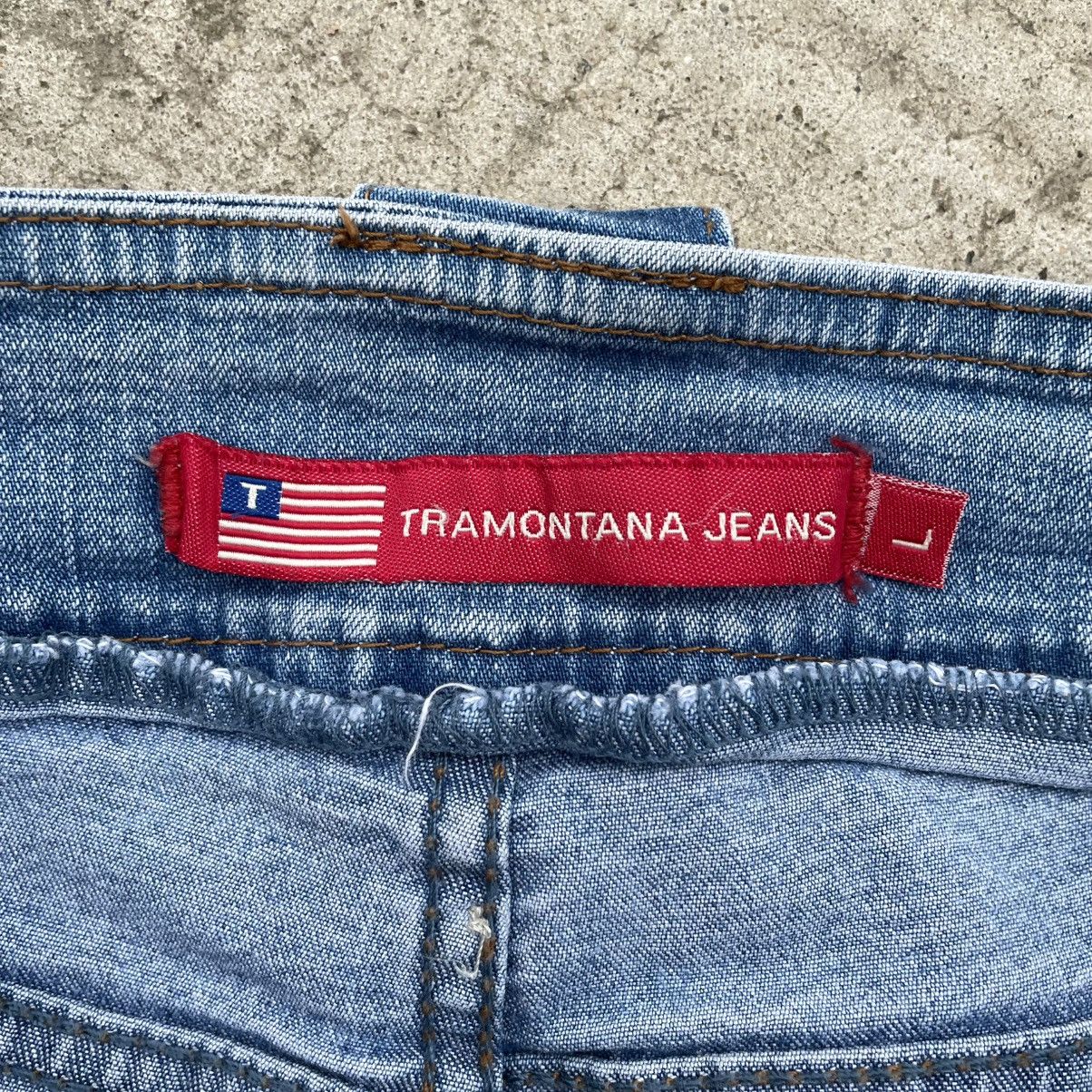 Issey Miyake Vintage Women’s Tramontana Jeans Flared Size L Y2K Hype Size 27" / US 4 / IT 40 - 8 Thumbnail