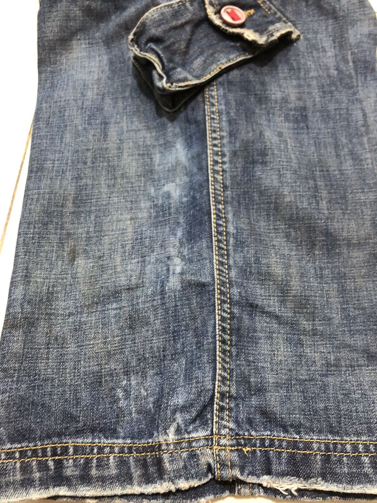LOWBOX a.n.b newyork 10 pocket Baggy cargo denim Size US 33 - 8 Thumbnail