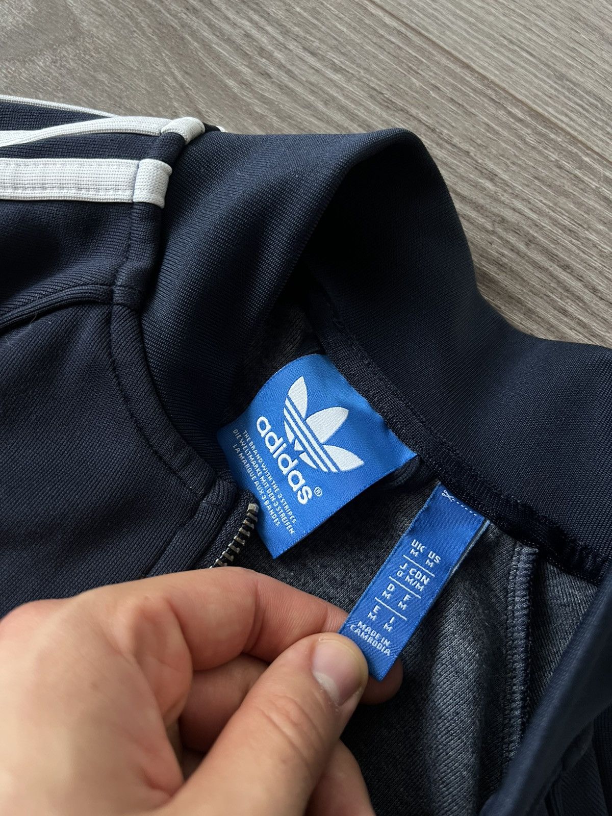 Adidas × Other ‼️Adidas 3 Stripes Track Beanbauer Vintage Y2k Zip Sweatshirt Size US M / EU 48-50 / 2 - 17 Thumbnail