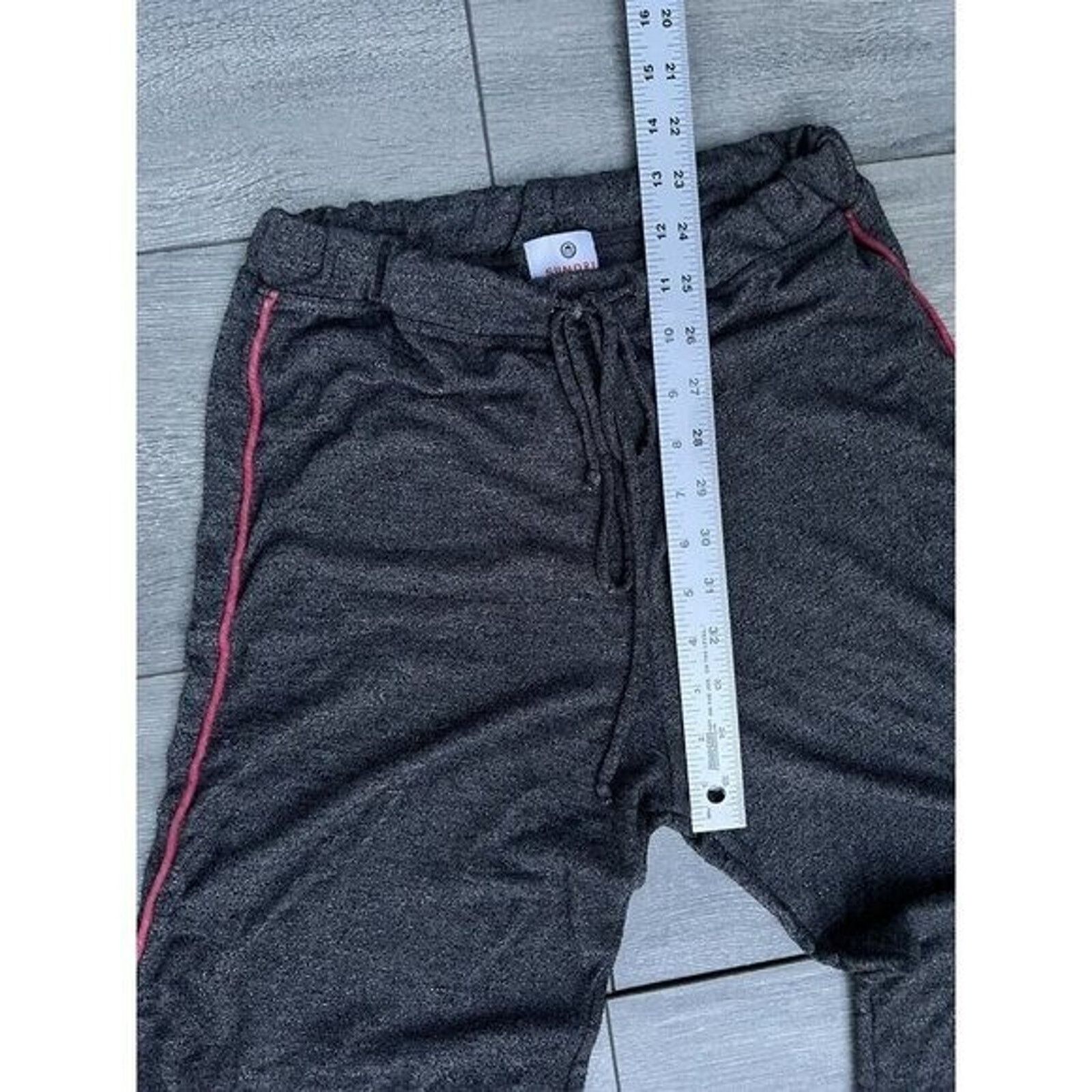 Sundry Sundry Wide Leg Sweatpants size 0 Pant wide leg thin A000202 Size 25" / US 0 / IT 36 - 4 Thumbnail