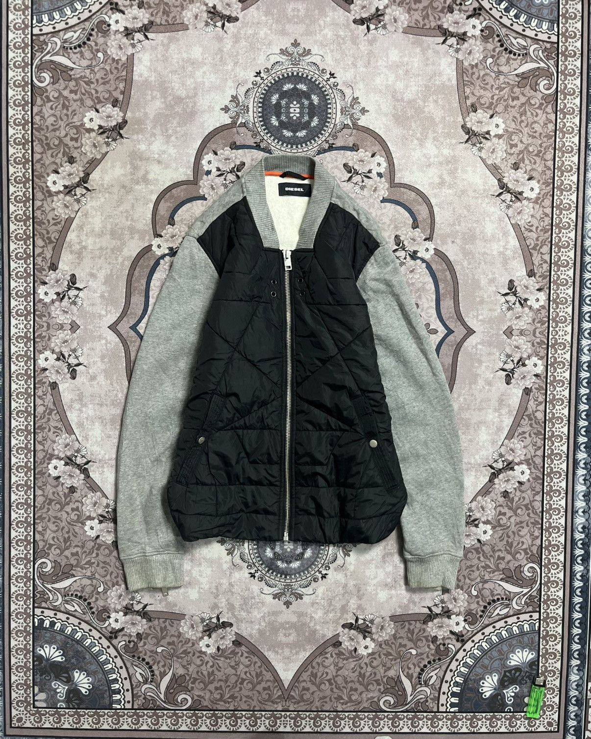 Diesel Diesel Puffer Bomber Sweatshirt Size US L / EU 52-54 / 3 - 1 Thumbnail