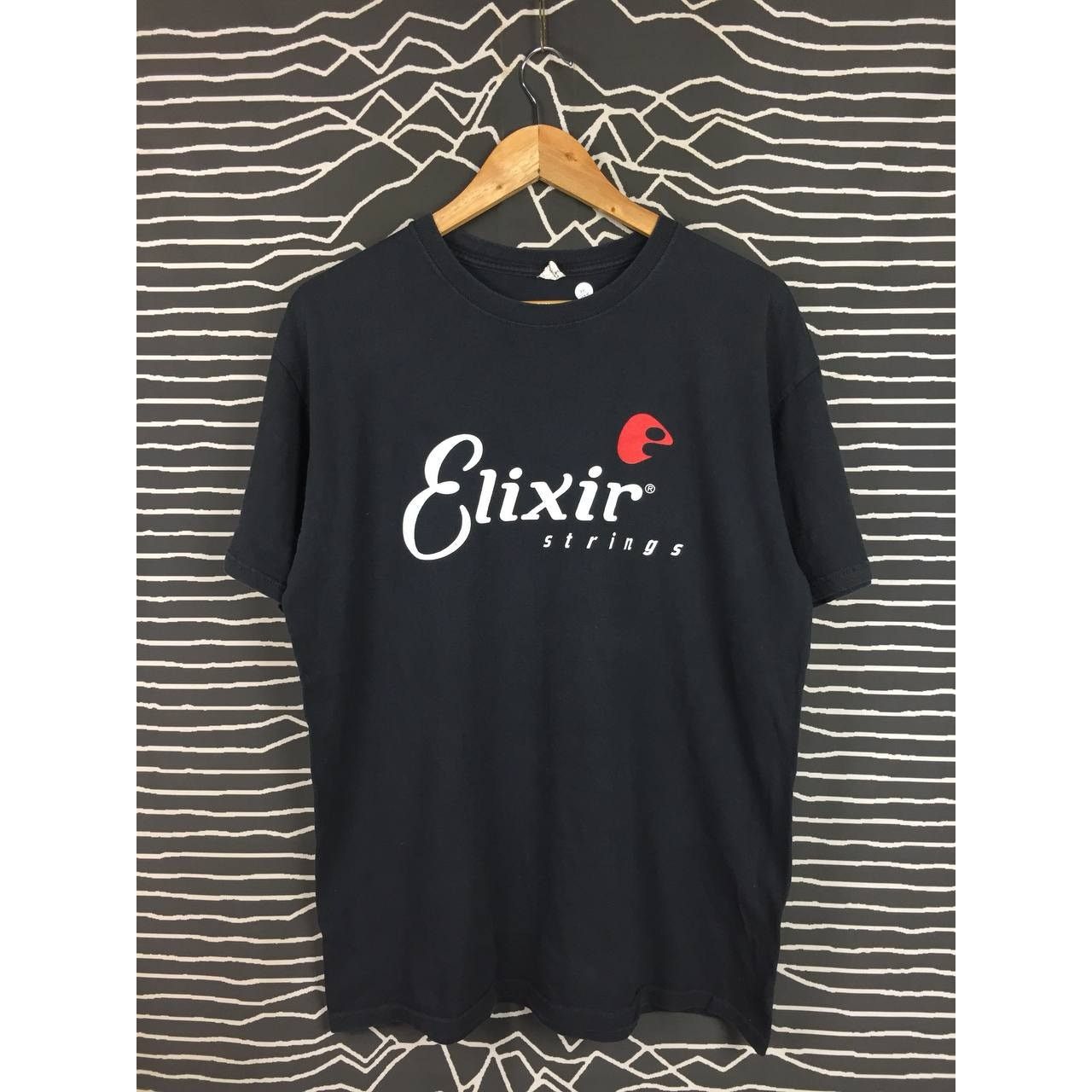 Vintage Vtg Y2K Elixir Guitars Strings Music Instrument Tee Size US L / EU 52-54 / 3 - 1 Thumbnail