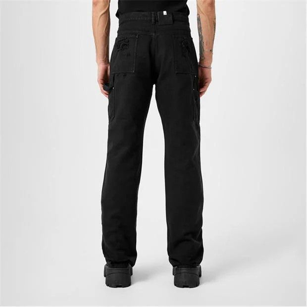 1017 ALYX 9SM o1g2r1mq0824 Dstryd Denim Pants in Washed Black Size US 34 / EU 50 - 5 Thumbnail