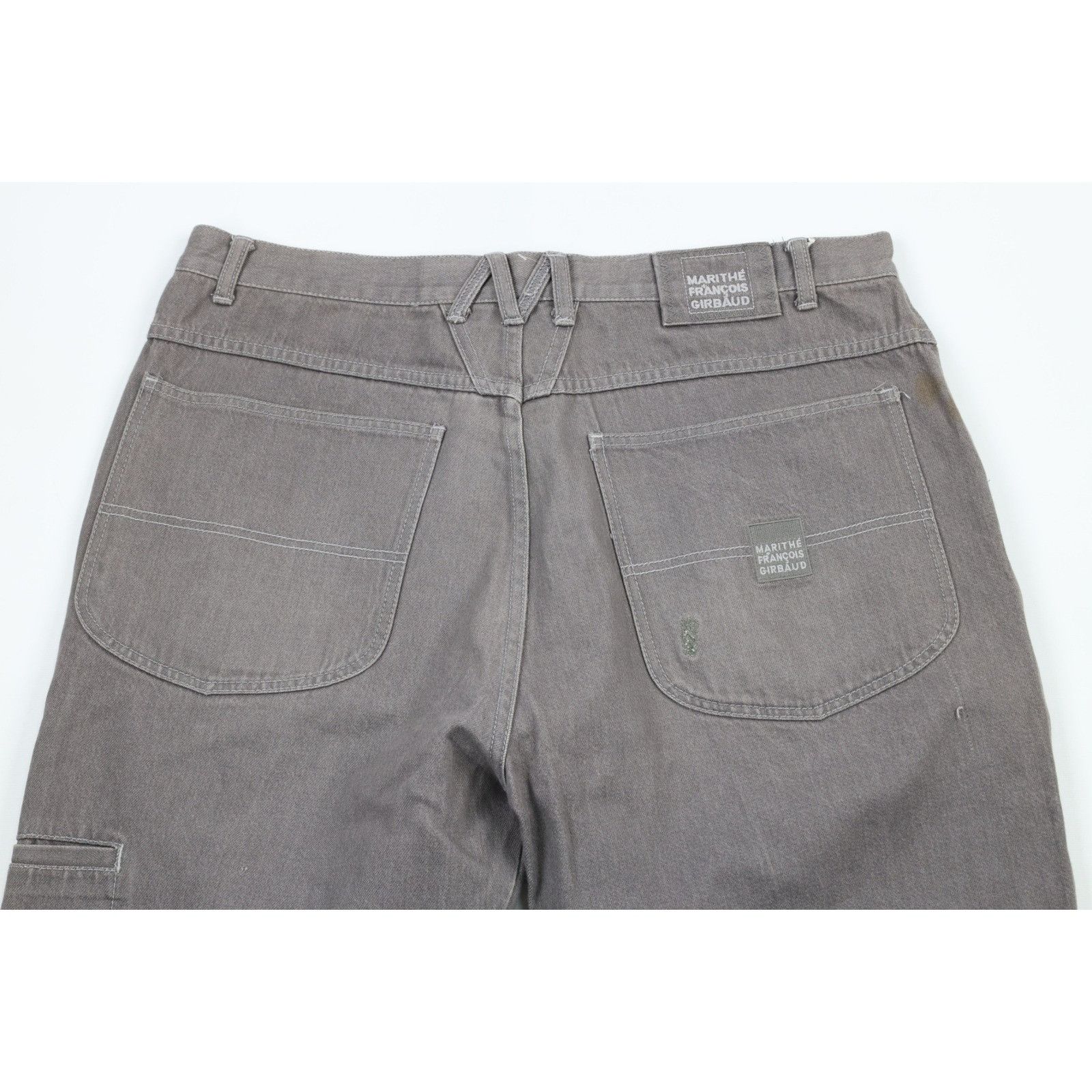 Marithe + Francois Girbaud × Vintage Vintage 90s Marithe Francois Girbaud Baggy Wide Leg Jeans 40 Size US 40 / EU 56 - 11 Thumbnail