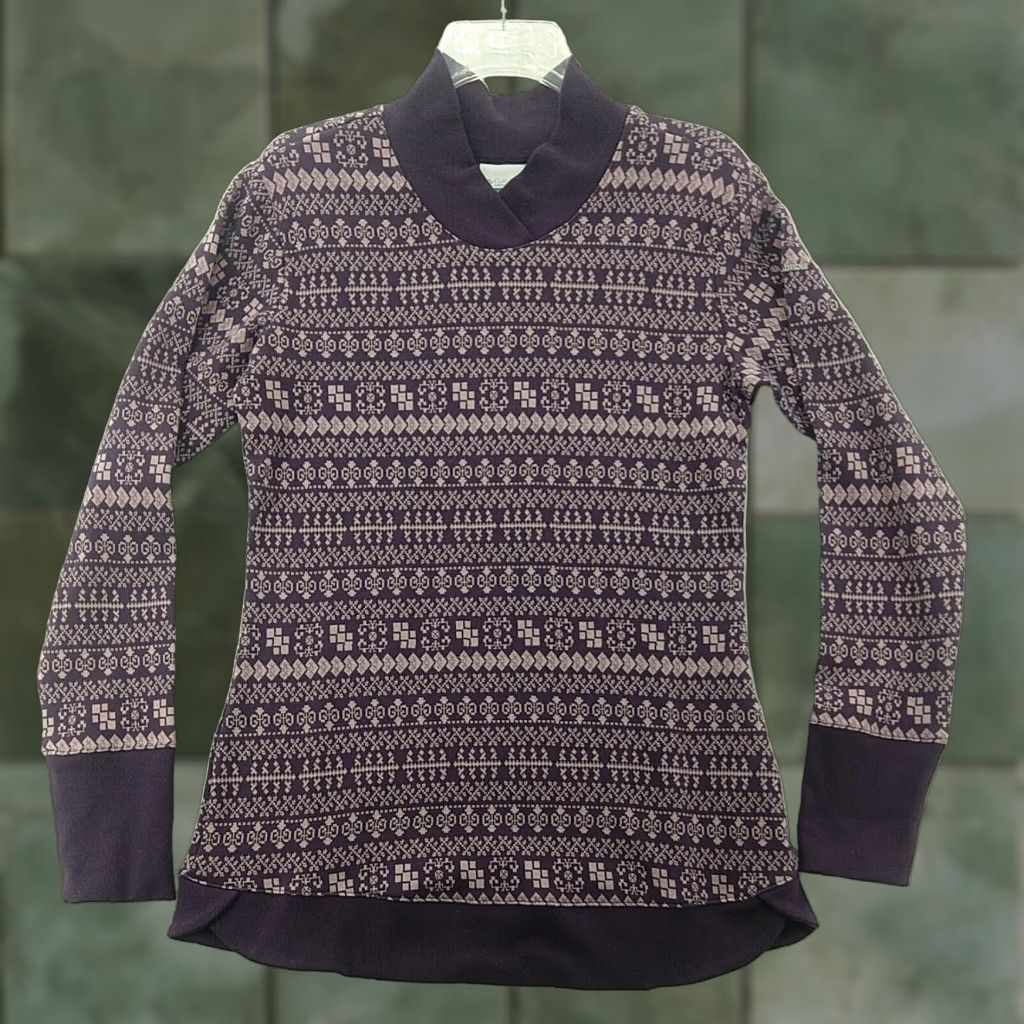 Vintage Columbia Womens V Neck Sweater Medium Size Size M / US 6-8 / IT 42-44 - 1 Thumbnail