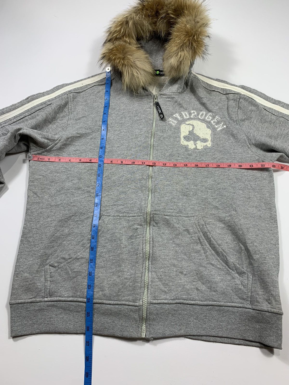 Hysteric Glamour × If Six Was Nine × Japanese Brand Crazy Fur Japan Hydrogen Hoodie Skull Lgb Style Size US L / EU 52-54 / 3 - 5 Thumbnail