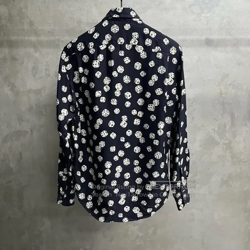 Louis Vuitton Louis Vuitton Blue Men's Silk Shirt . Size US XS / EU 42 / 0 - 2 Thumbnail