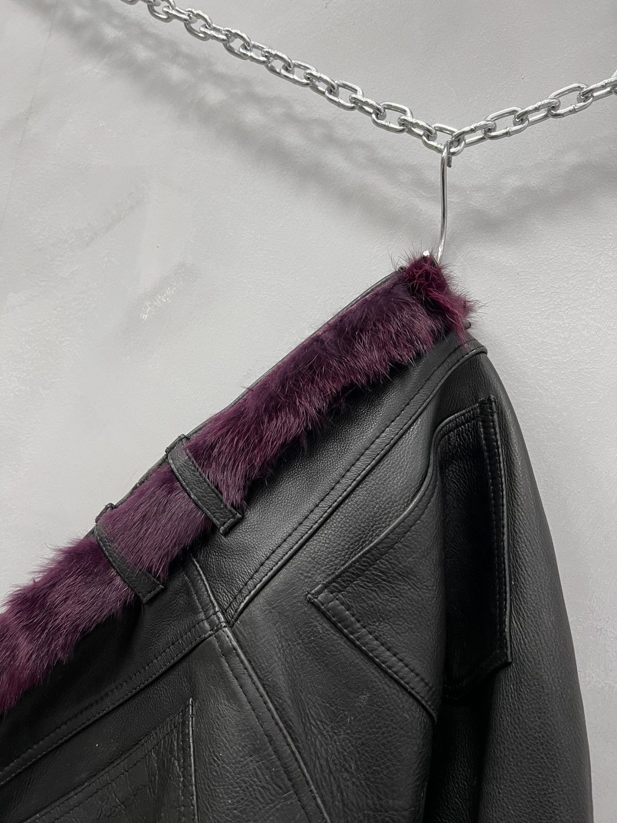 Hysteric Glamour × If Six Was Nine VINTAGE AVANT-GARDE GOTHIC LEATHER BELT RICK OWENS STYLE Size ONE SIZE - 11 Thumbnail