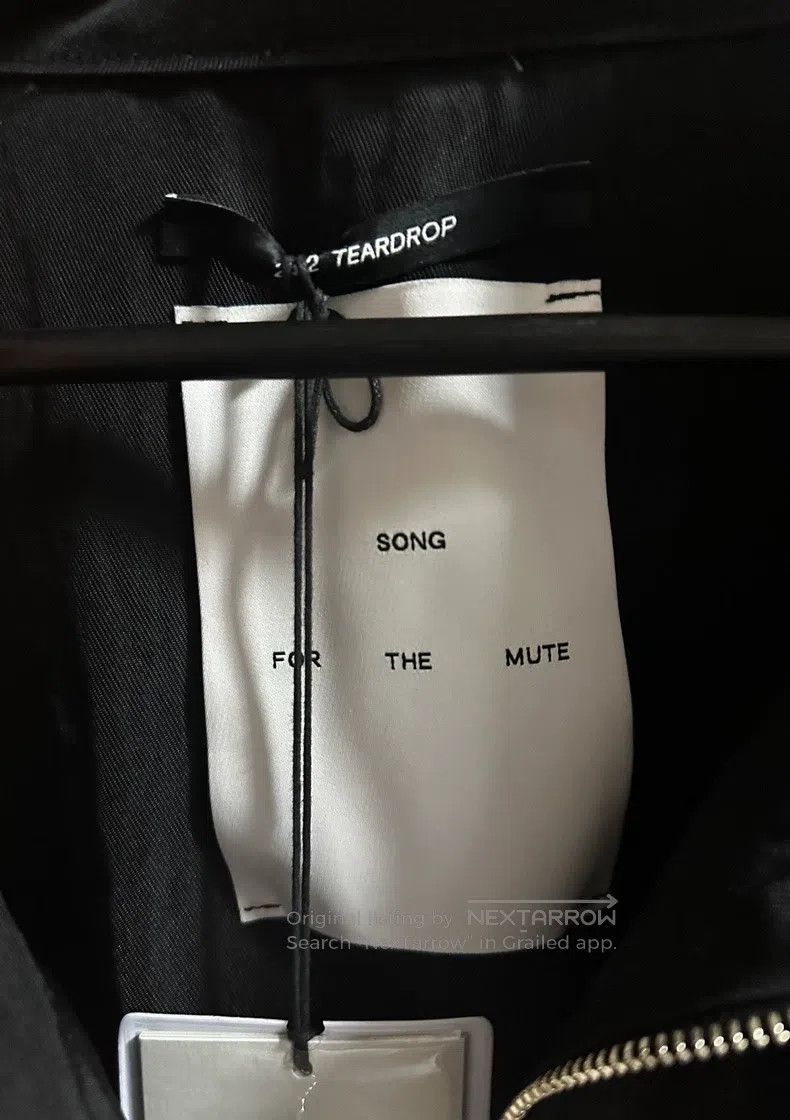 Song For The Mute SONG FOR THE MUTE Black patchwork jacket Size US M / EU 48-50 / 2 - 4 Thumbnail