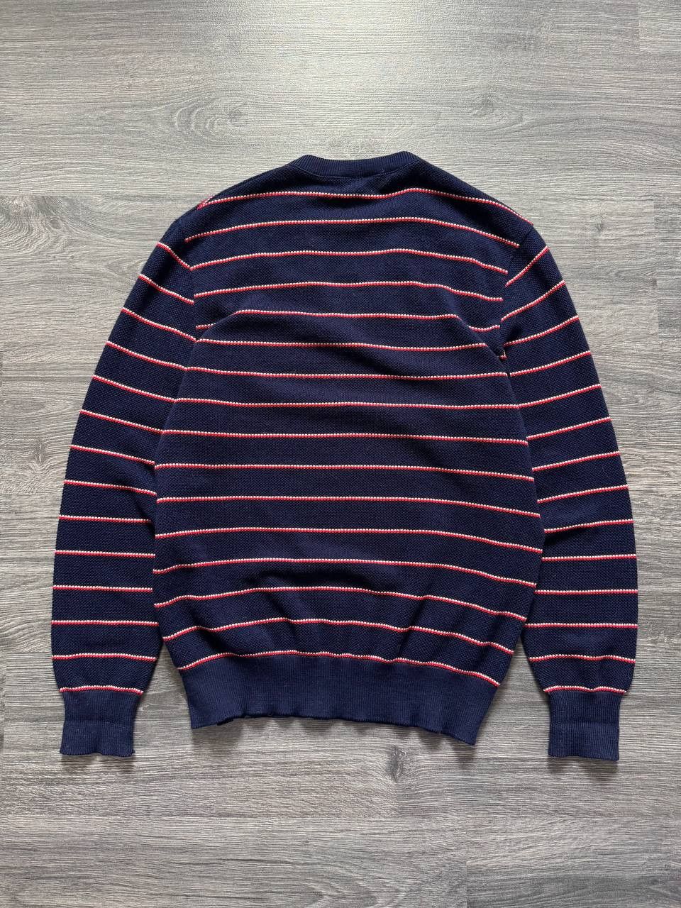 Lacoste Vintage Chemise Lacoste Made in France Striped Knit Sweater Size US L / EU 52-54 / 3 - 2 Thumbnail