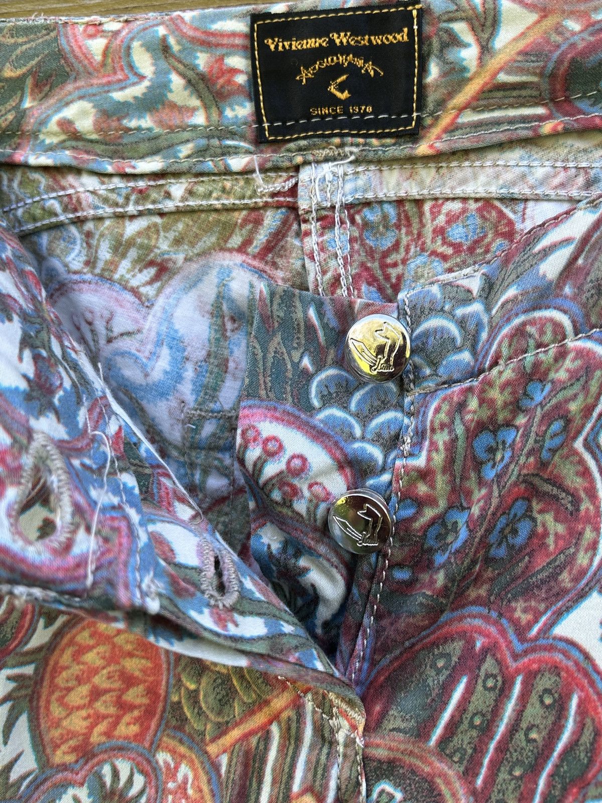 Vivienne Westwood Vintage Vivienne Westwood Anglomania Cotton Bootcut Pants Size 28" / US 6 / IT 42 - 3 Thumbnail