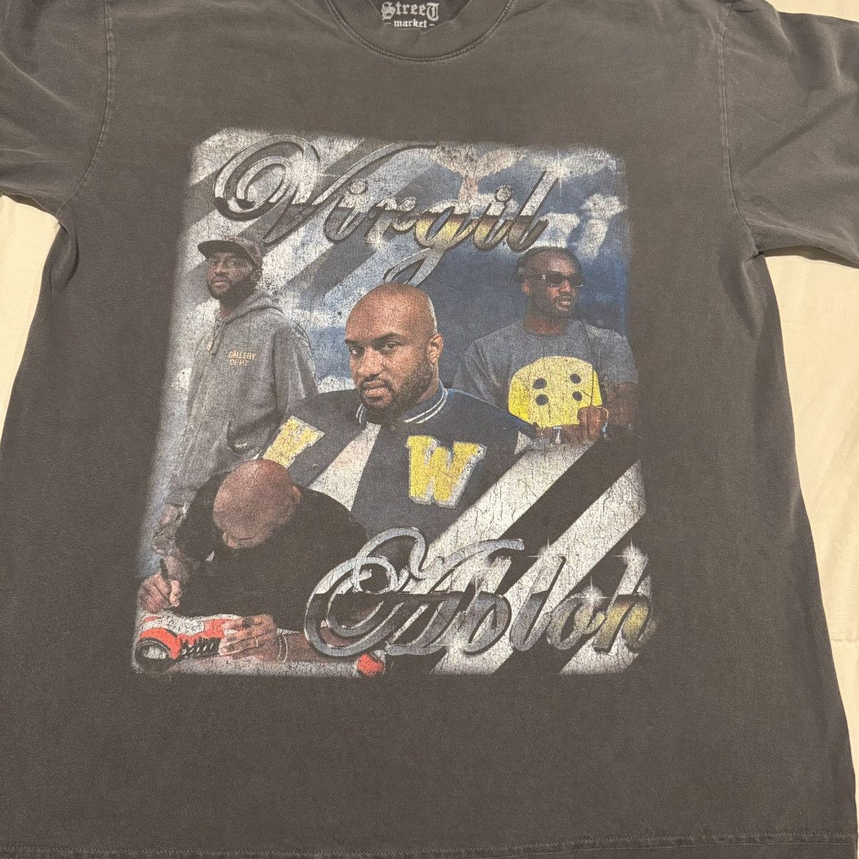 Other Street Market Supply RARE Virgil Tee Size US M / EU 48-50 / 2 - 1 Thumbnail