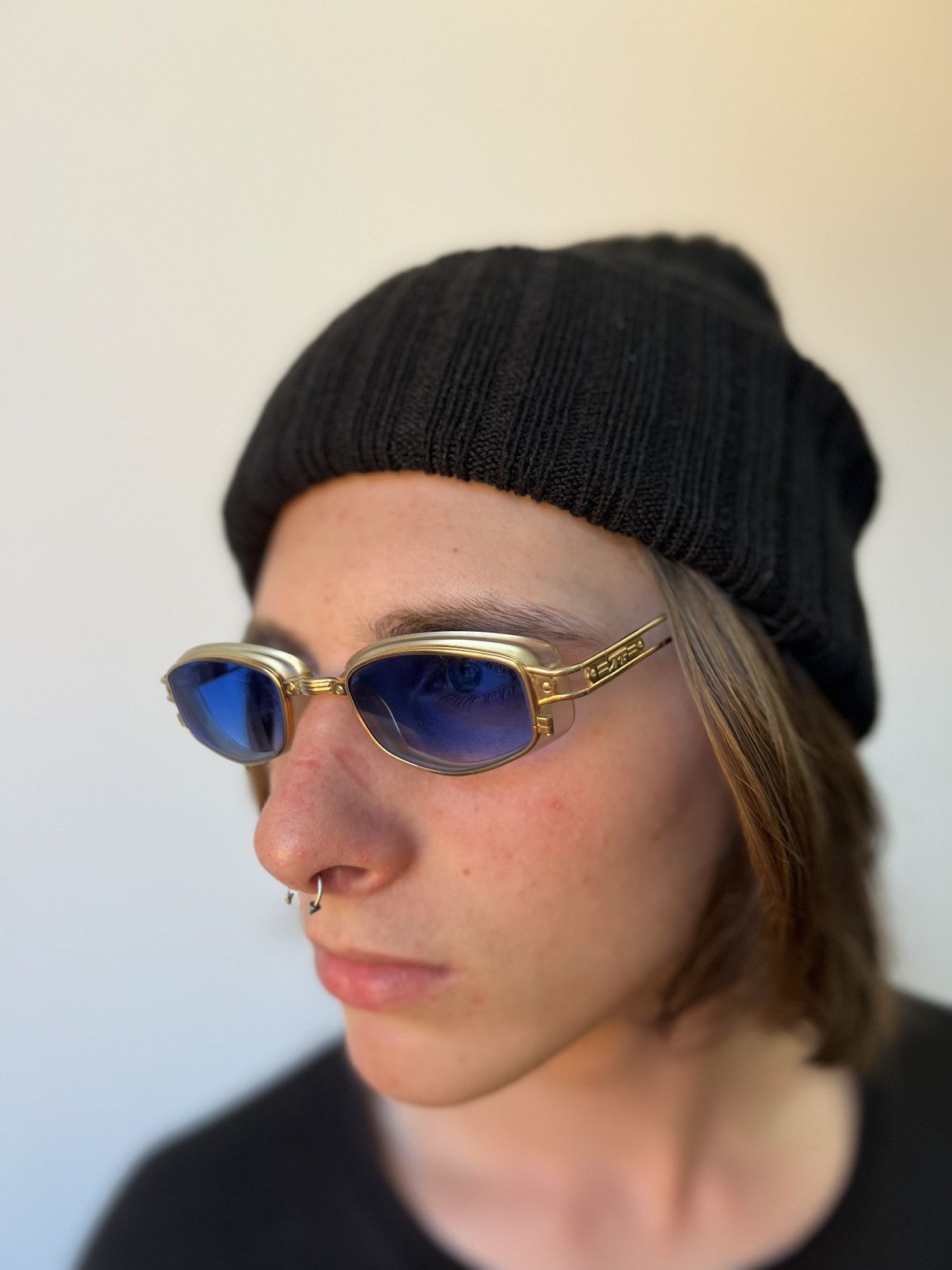 Jean Paul Gaultier Jean Paul Gaultier Tupac 1990s JPG logo Sunglasses Size ONE SIZE - 2 Thumbnail