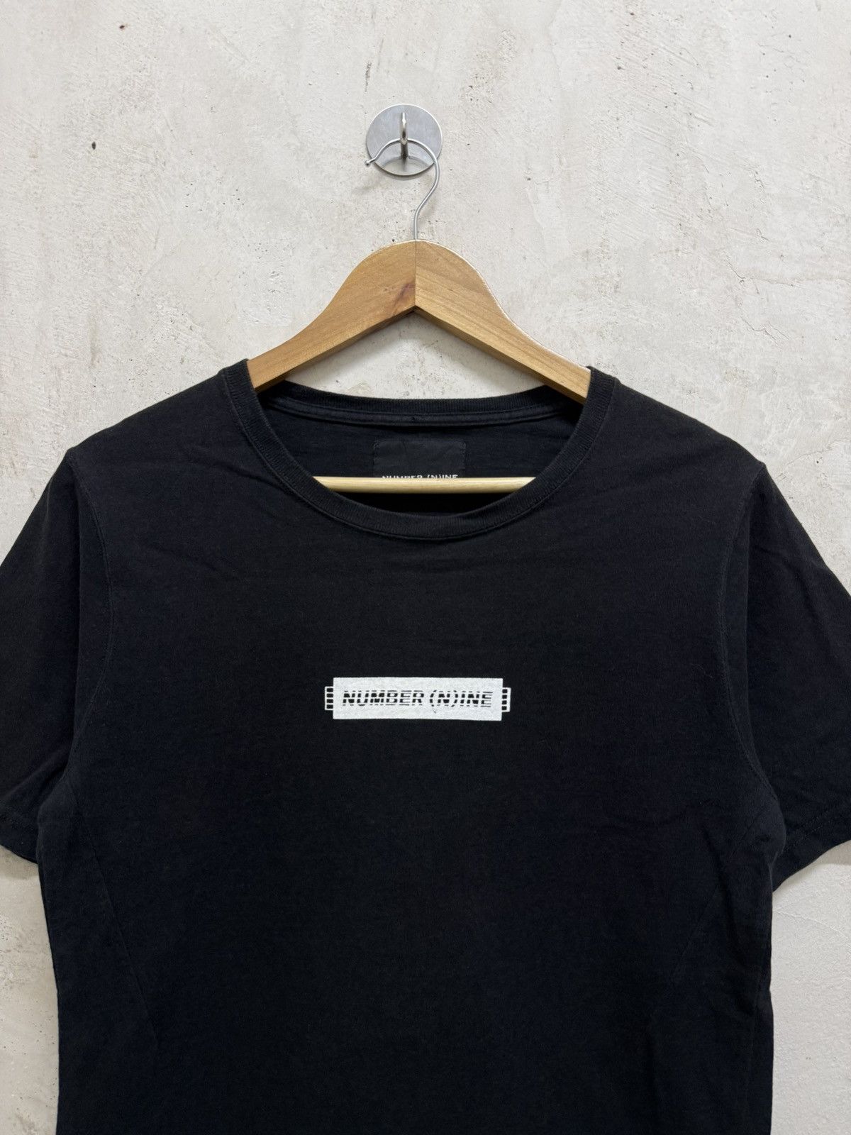 Number (N)ine Number Nine Box Logo Spell Out Tshirt Size US S / EU 44-46 / 1 - 2 Thumbnail